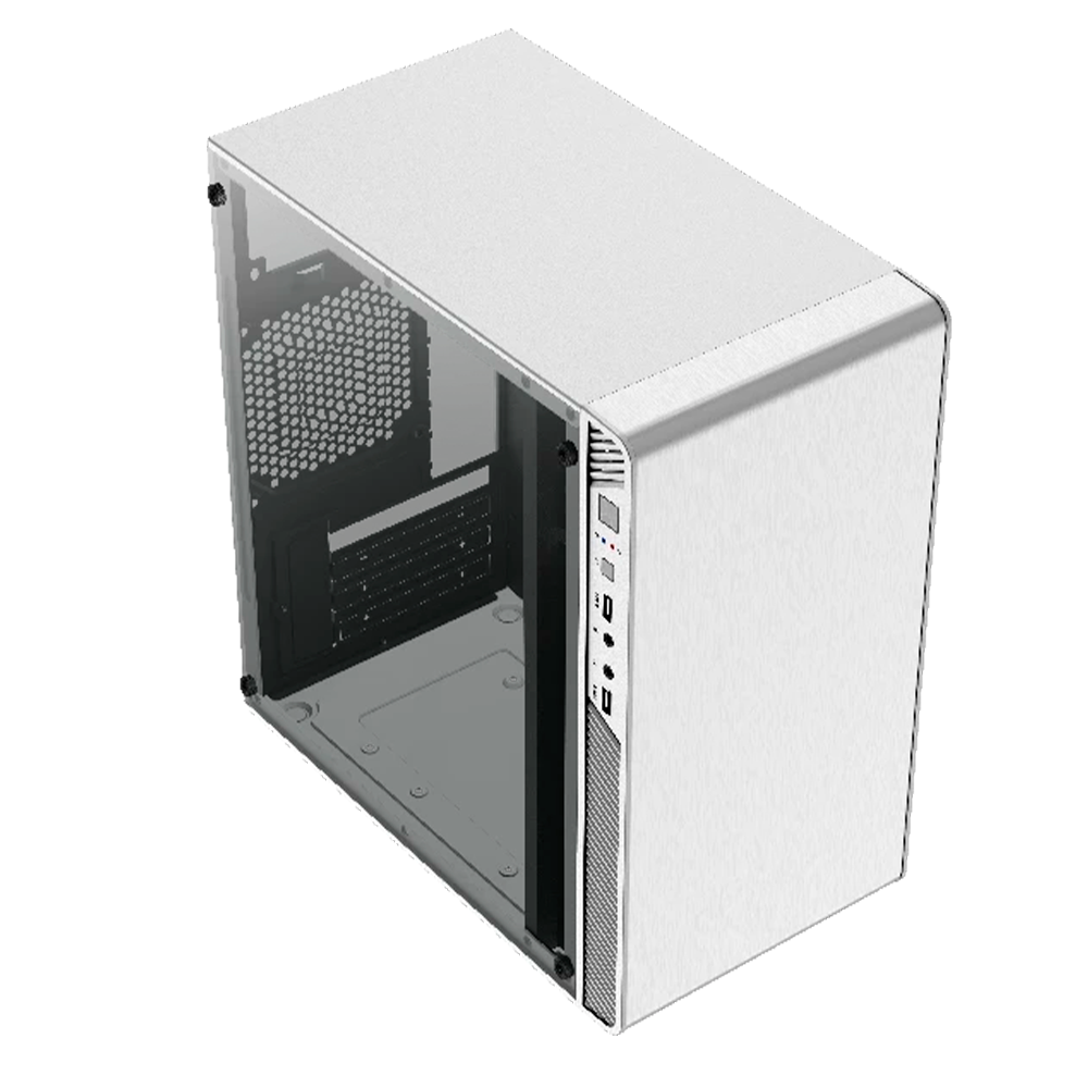 Gabinete Acteck Performance II GI215W, Micro ATX, Fuente 500w, USB 2.0, Panel Acrílico, Blanco, AC-935852 - Image 2