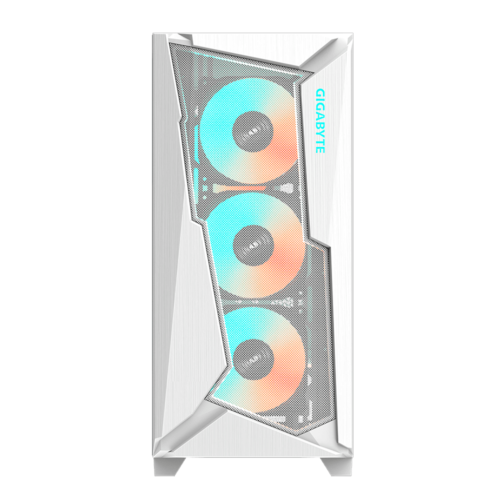 Gabinete Gigabyte C301 GLASS, Midi-Tower, ATX/E-ATX/Micro-ATX/Mini-ITX, Cristal Templado, USB 3.0/USB-C, Sin Fuente, 4 Ventiladores Instalados ARGB, Blanco, GB-C301GW - Image 3