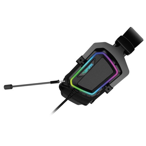 Diadema Gamer Viper V380 RGB Patriot, 7.1 Virtual Surround Audio, PC, Cancelación de ruido pasiva, Bass Response, PV3807UMXEK /