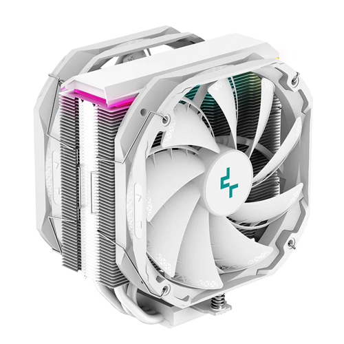Disipador para CPU Deepcool AS500 PLUS WH, RGB, White, OPEN BOX, R-AS500-WHNLMP-G