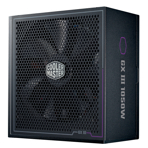 Fuente de Poder Cooler Master GX III, 1050W 80+ Gold, Modular, ATX 24 Pin Connectors, MPX-A503-AFAG-BUS