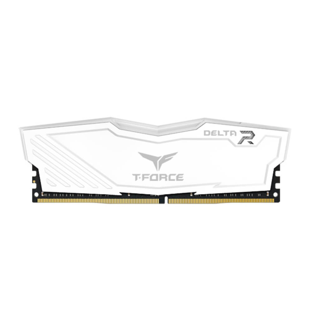Kit Memoria RAM Team Group T-Force Delta RGB White DDR4, 3200MHz, 32GB (2 x 16GB) Non-ECC, CL16, XMP, TF4D432G3200HC16FDC01 /MAX. 1 X CLIENTE - Image 4
