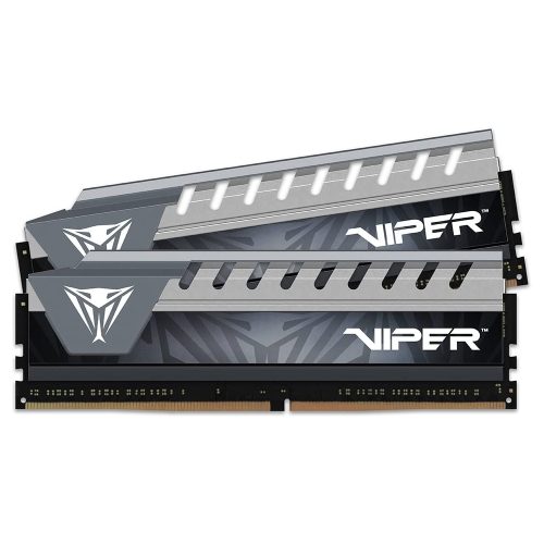 Memoria RAM DDR4 8GB 2666MHz Kit 2x4GB Patriot Viper Elite Gray, PVE48G266C6KGY /MAX. 1 X CLIENTE