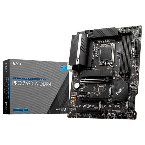 Tarjeta Madre MSI PRO Z690-A DDR4 Socket LGA1700 Intel Z690 ATX, DDR4
