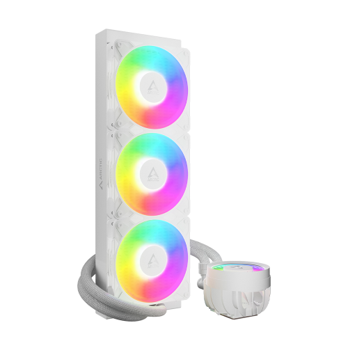 Enfriamiento Líquido Artic Liquid Freezer III Pro 360 A-RGB, 360mm, Radiador de 38mm, Bomba PWM, Ventilador VRM, Blanco, ACFRE00188A