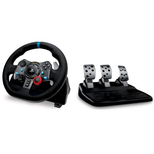 Volante de Carreras para PS4 /0 Logitech G29 Driving Force, Volante y Pedales, 941-000111