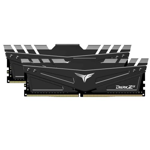 Memoria RAM 16GB DDR4 TeamGroup T-Force Dark Z Alpha 3600Mhz, Kit 2x8GB, Negra, TDZAD416G3600HC18JDC01 /MAX. 1 X CLIENTE