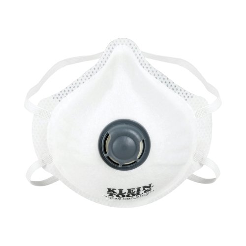 KLEIN TOOLS 6044010 Respirador Cubre Boca Desechable N95 Ideal para el Trabajo. Paquete de 10 Piezas