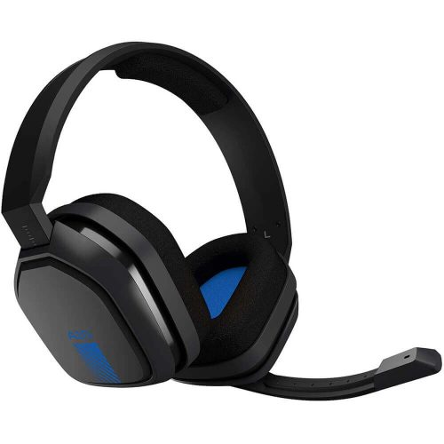 Diadema Gamer Logitech Astro A10 para PS4, Microfono, Jack 3.5mm, PS4 - XBOX, Black-Blue - 939-001594, 939-001594 /