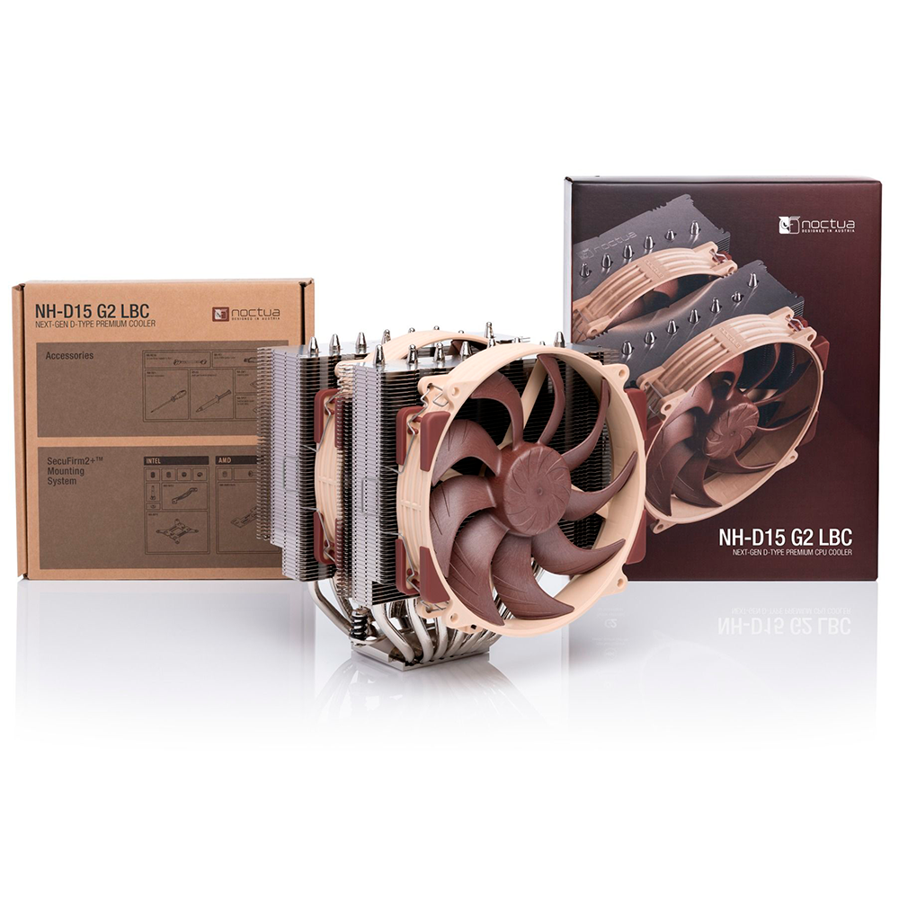 Disipador Noctua NH-D15 G2 LBC, Enfriador de CPU de Doble Torre, Versión Especializada de Convexidad, NH-D15 G2 LBC