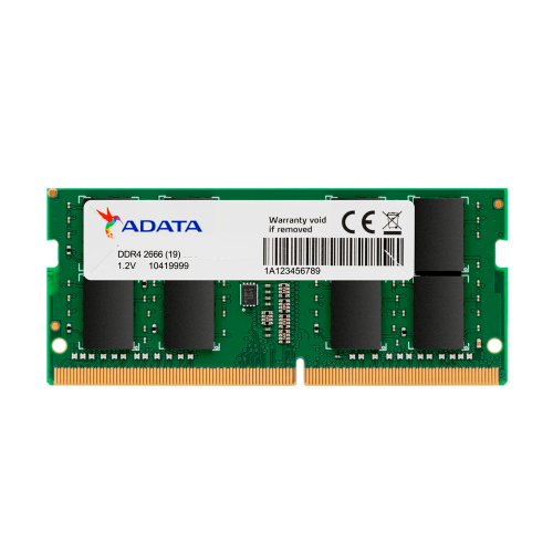 Memoria RAM Adata DDR4, 2666GHz, 16GB, Non-ECC, CL19, SO-DIMM, AD4S266616G19-SGN /MAX. 1 X CLIENTE