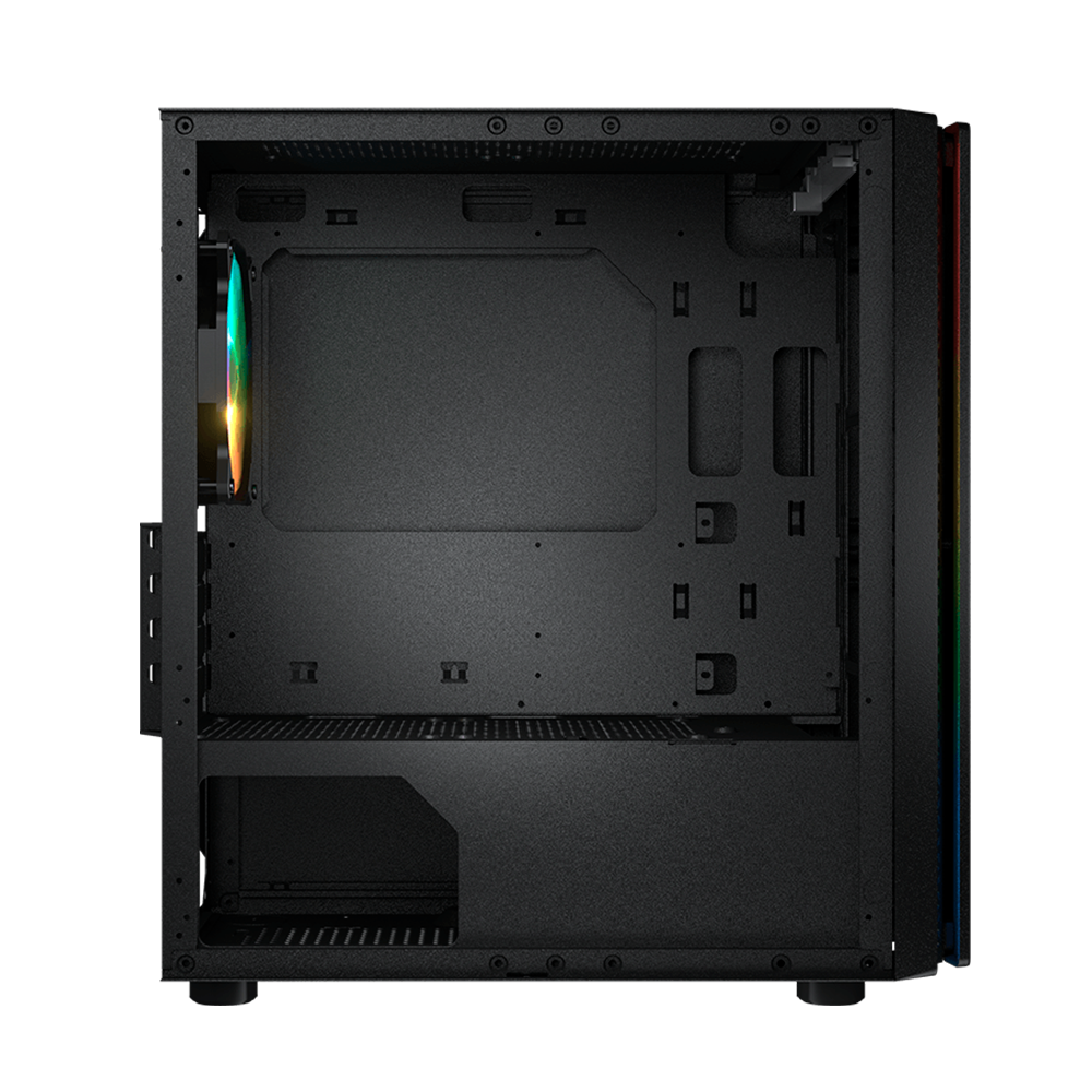 Gabinete Cougar Purity RGB Black, Cristal Templado, Mini ITX, Micro ATX, RGB, Excelente Flujo de Aire, 385PC40.0001 - Image 6