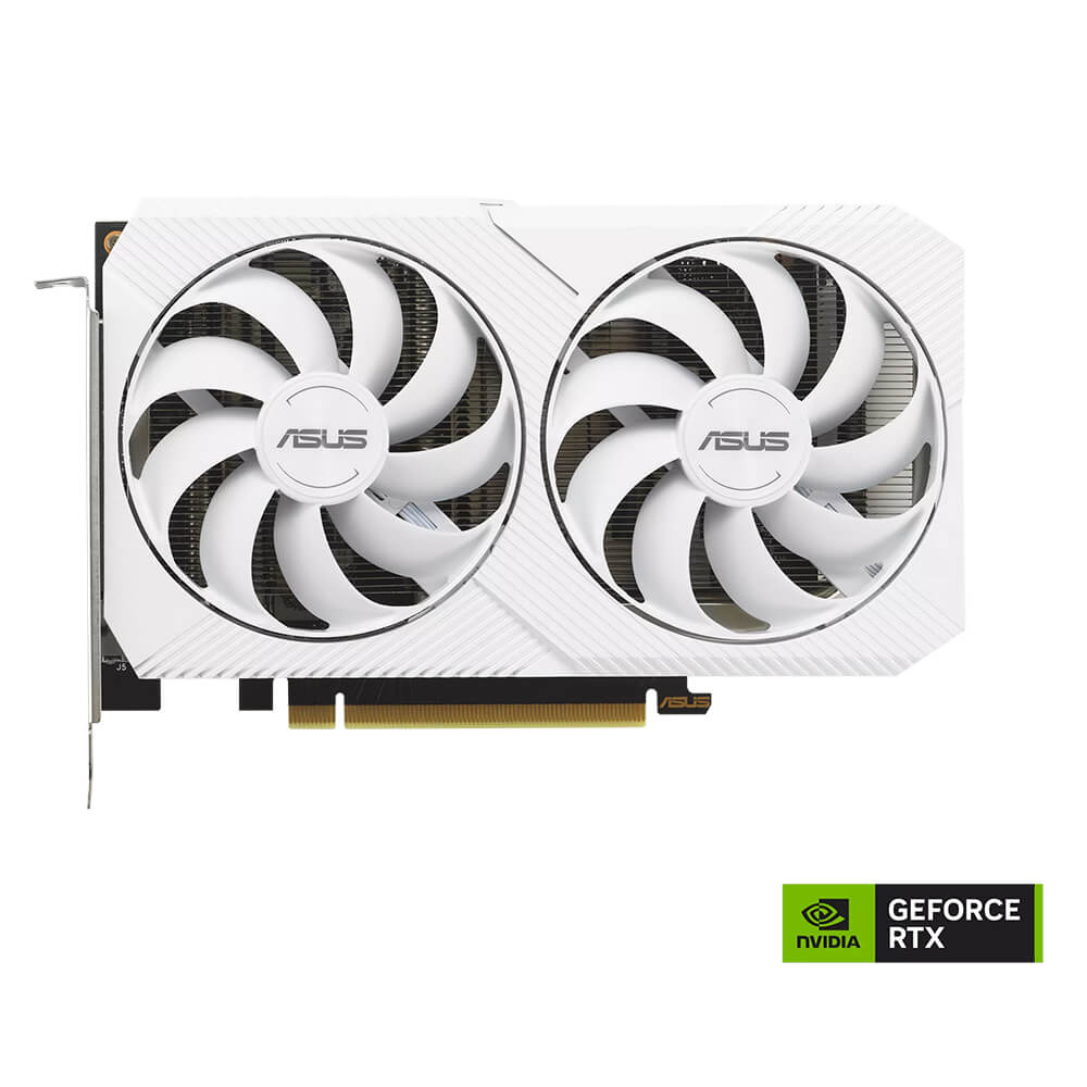Tarjeta de Video Asus NVIDIA Geforce RTX 3060 White OC Edition, 8GB GDDR6, Doble Ventilador, DUAL-RTX3060-O8G-WHITE, 3 AÑOS DE GARANTIA NACIONAL - Image 2