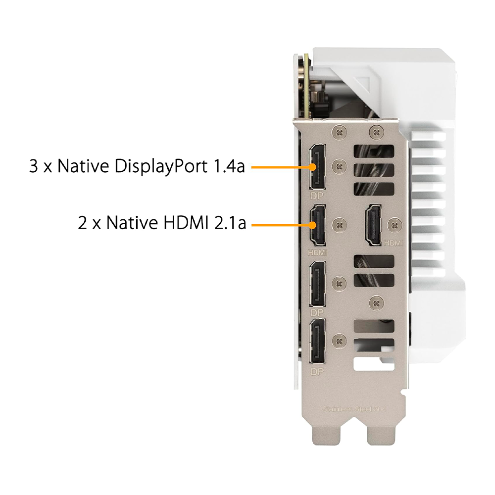 Tarjeta de Video Asus TUF Gaming NVIDIA GeForce RTX 4070 Ti OC White Edition, PCIe 4.0, 12GB GDDR6X, HDMI 2.1a, DisplayPort 1.4a, TUF-RTX4070TI-O12G-WHITE-GAMING - Image 6