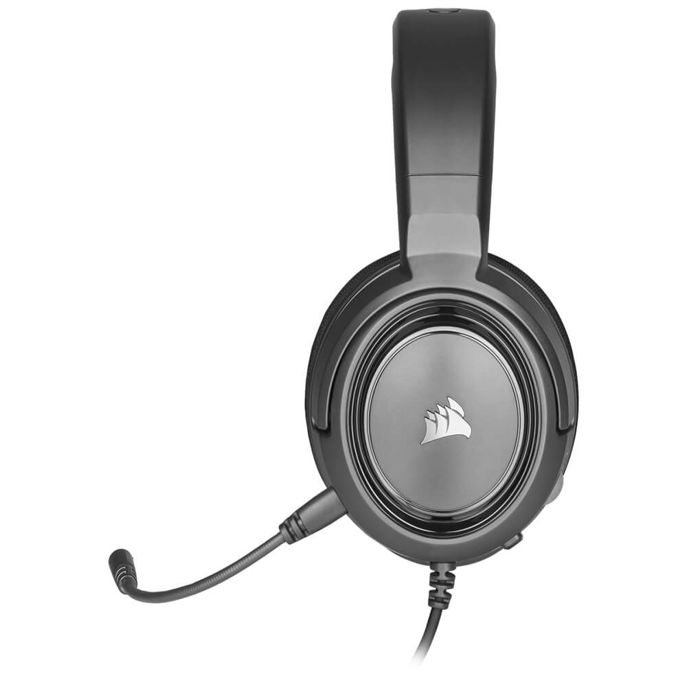 Diadema Gamer Corsair HS45 Surround Carbon con Microfono, PC - PS4 - XBOX - NIntendo, CA-9011220-NA - Image 5