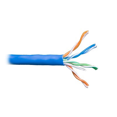 GENESIS 6360-1106/1000 Bobina de Cable de 305 Metros, UTP Cat6 Riser, Color Azul, UL, CMR, Probado a 350 Mhz, Para Aplicaciones de CCTV, Redes de Datos IP Megapixel, Control rs485