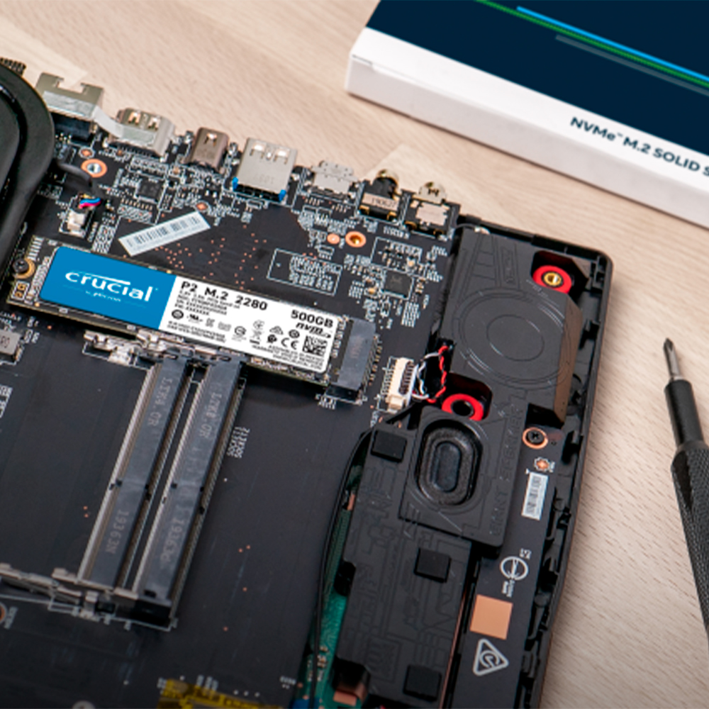 Unidad de Estado Solido SSD M.2 NVMe, 500GB Crucial P2, CT500P2SSD8 /MAX. 1 X CLIENTE - Image 4
