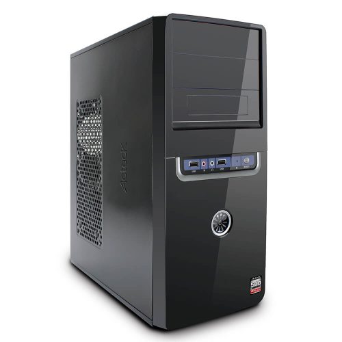 Gabinete Acteck Dassel, USB 2.0, HD Audio, Fuente de 500W - WKGP-002