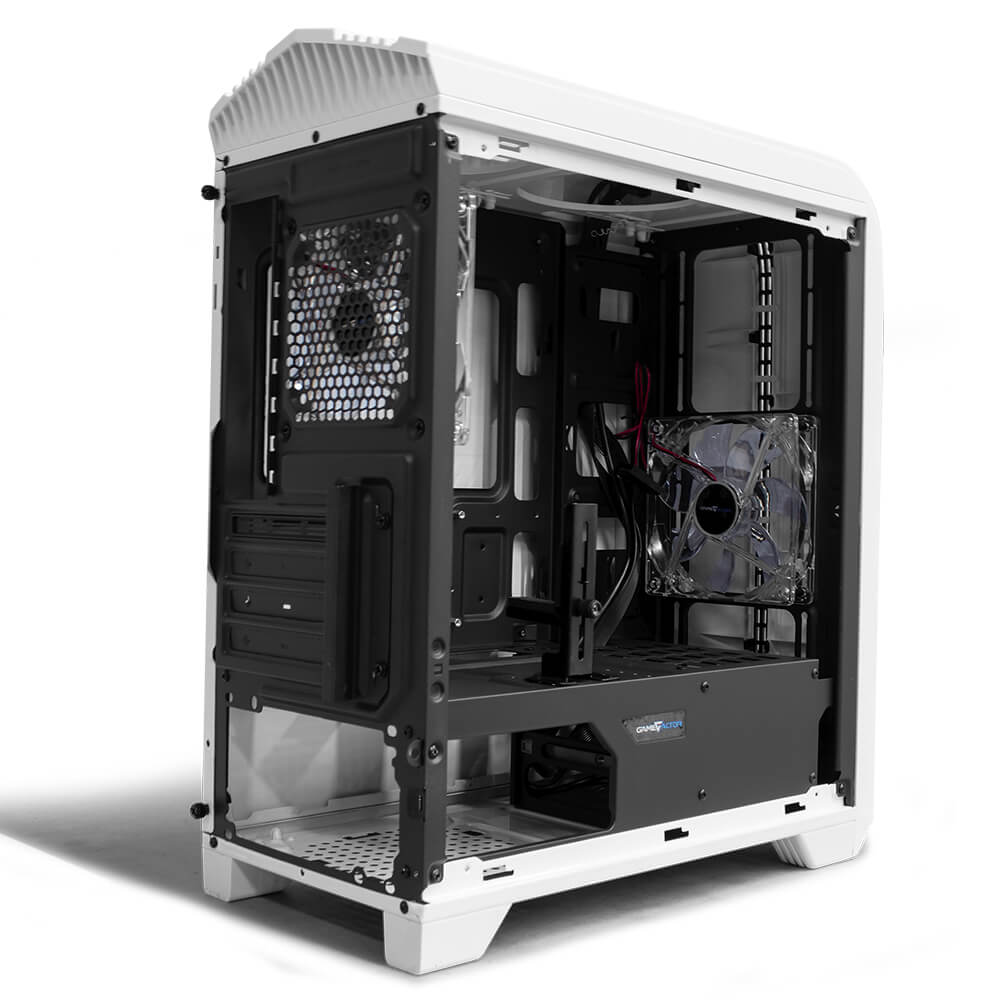 Gabinete Game Factor CSG500 White, Micro ATX, Ventana Acrílico - Image 6