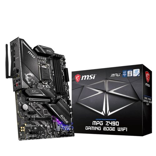 Tarjeta Madre MSI MPG Z490 GAMING EDGE WIFI, Socket LGA1200, Intel Z490, ATX, DDR4, Intel Core 10th Generación