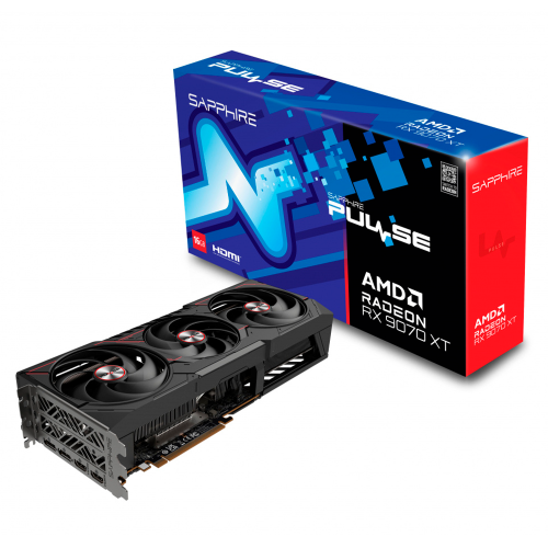 Tarjeta de Video Sapphire AMD Radeon RX 9070 XT, 16GB, 256-bit GDDR6, PCI Express x16 5.0, 11348-03-20G