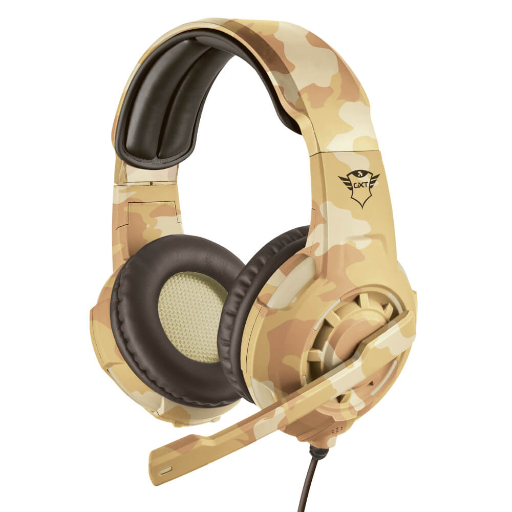 Diadema Gamer Trust GXT 310D RADIUS DESERT CAMO/ PC, Consola, 22208-02 - Image 2