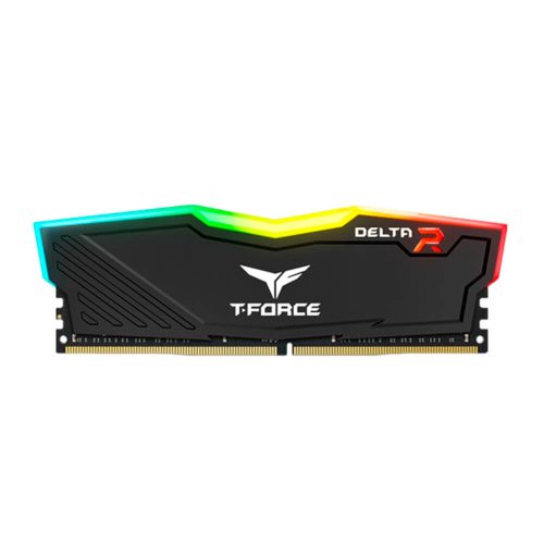 Memoria Ram Team Group Delta RGB Negro DDR4, 3600MHz, 32GB, TF3D432G3600HC18J01/ /MAX. 1 X CLIENTE