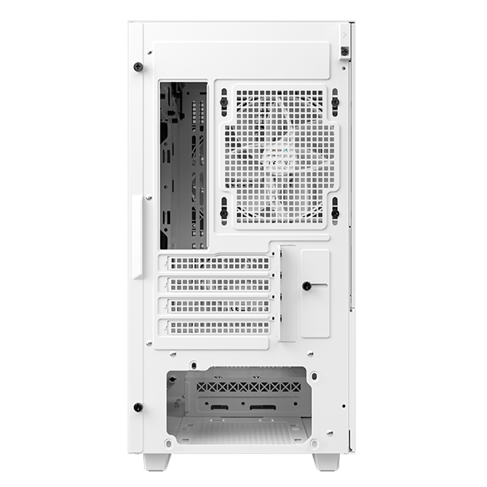 Gabinete DEEPCOOL CH360 DIGITAL, Mini-ITX/Micro-ATX, Cristal Templado, Pantalla Digital de Doble Estado en Tiempo Real, 3 Ventiladores Instalados, Blanco, R-CH360-WHAPE3D-G-1 - Image 9