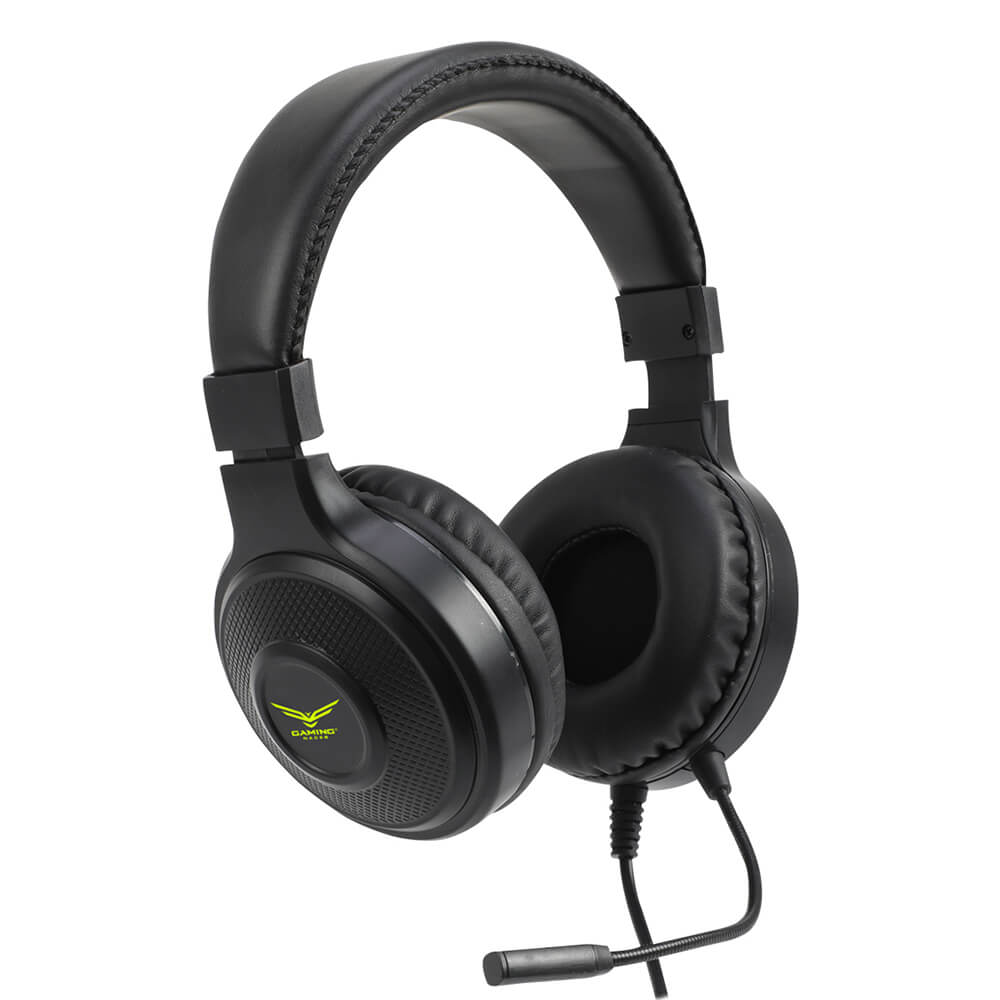 Diadema Gamer Naceb NA-0317 Audio Estereo, Microfono, Jack 3.5mm x2 + USB - Image 3