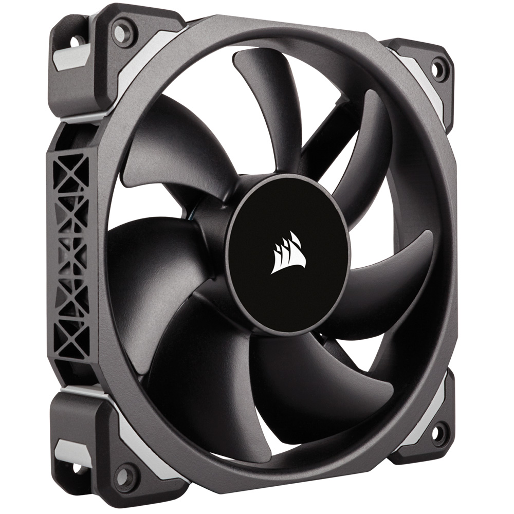 Ventilador para Gabinete - Corsair ML120 Negro, Levitación Magnetica, 120mm, CO-9050040-WW