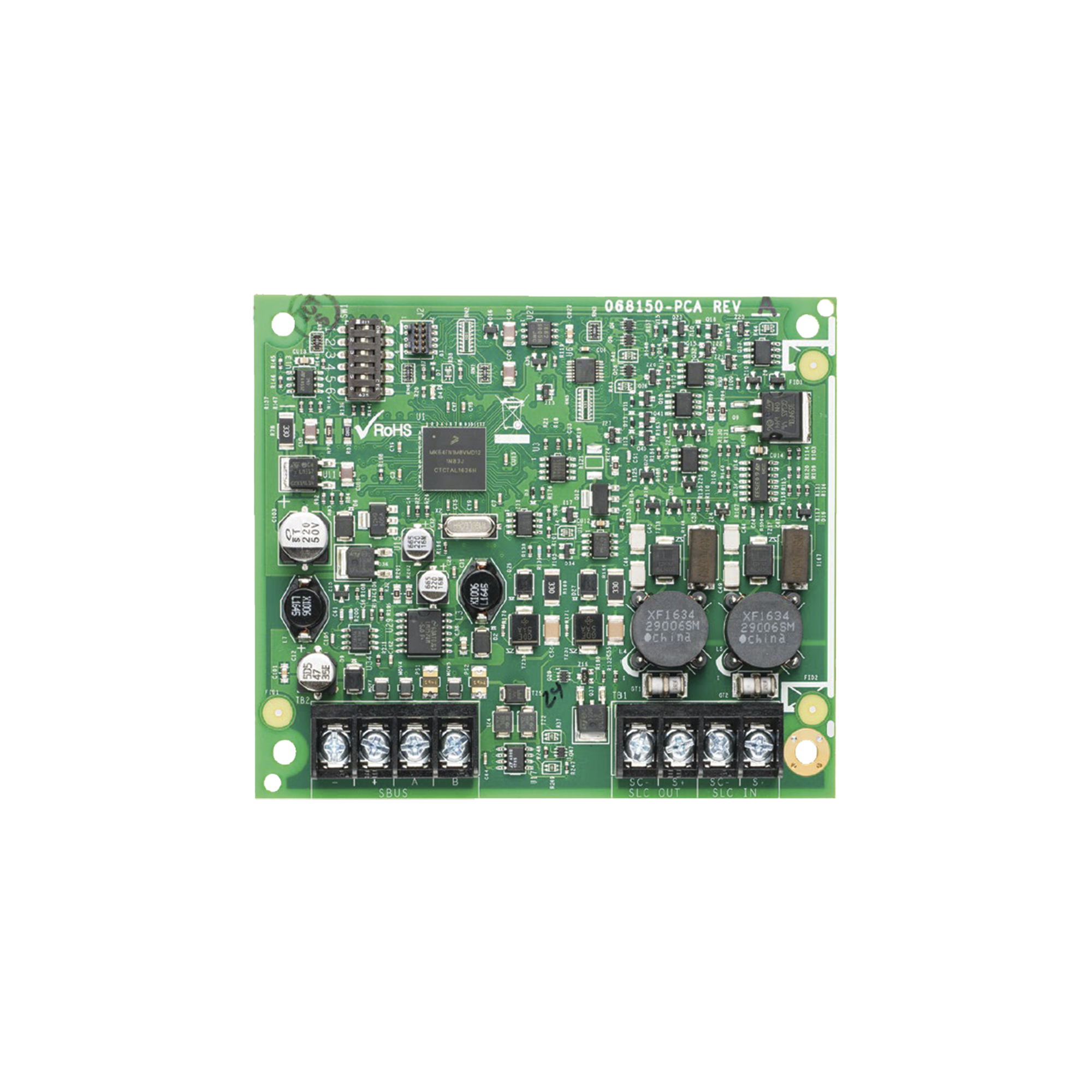 SILENT KNIGHT BY HONEYWELL 6815 Expansor de lazo SLC para dispositivos SK e IDP (Serie 6000 de Silent Knight Y Black de Farenhyt)