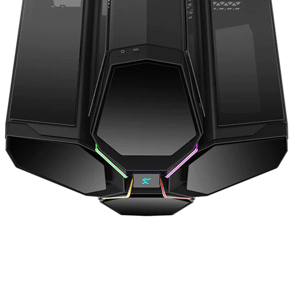 Gabinete Gamer DeepCool Quadstellar Infiniry, Gabinete E-atx, ARGB, Páneles de Cristal, Estructura compartimentada con cámara de GPU independiente, Puerto USB 3.2, R-QUADSTELLAR-G-1 // YYGH3 - Image 4