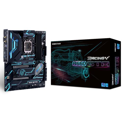 Tarjeta Madre Biostar B660GTA, Socket LGA1700 Intel B660 ATX, DDR4, Intel Core 12th Generación /