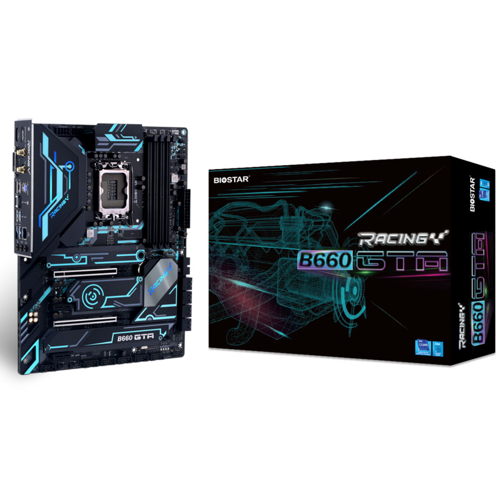 Tarjeta Madre Biostar B660GTA, Socket LGA1700 Intel B660 ATX, DDR4, Intel Core 12th Generación /