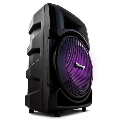 Bocina Karaoke Portátil Vorago KSP-300, Bluetooth, MicroSD, USB, SD, 3.5mm