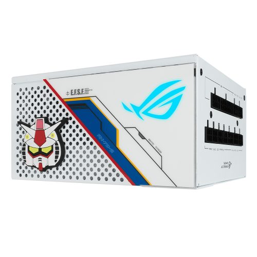 Fuente de poder Asus ROG STRIX 850G WHITE GUNDAM EDITION, 80 Plus Gold Full Modular, ROG-STRIX-850G-WHITE-GUNDAM