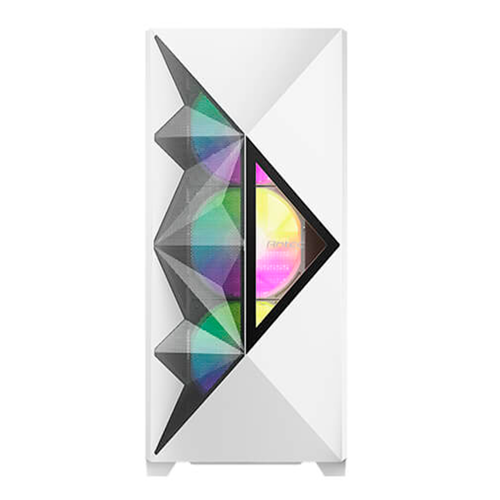 Gabinete Antec DF800 Flux, Con Ventana Lateral, Midi-Tower, ATX/Mini-ITX/Micro-ATX, USB 3.0, Sin Fuente, 5 Ventiladores Instalados, Blanco, DF800 FLUX WHITE - Image 2