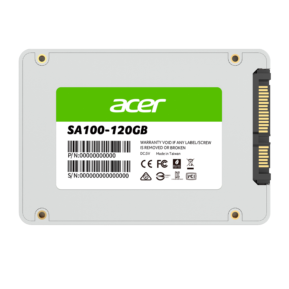Unidad de estado solido SSD 120GB 2.5" SATA 3 Acer SA100, BL.9BWWA.101 /MAX. 1 X CLIENTE - Image 4