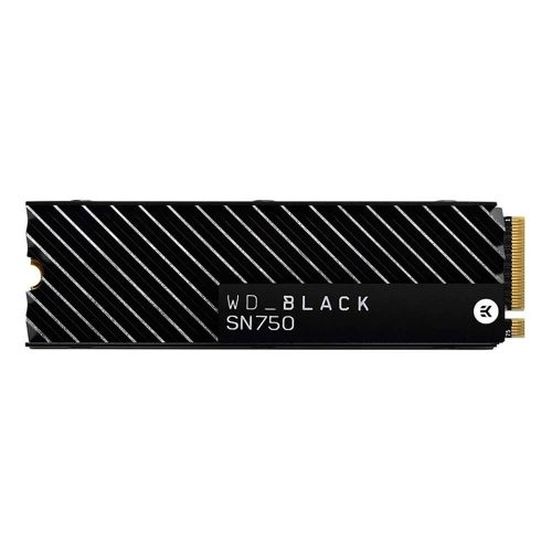 Unidad de Estado Solido SSD M.2 PCI-e x4 Nvme 500GB WD_Black SN750 With Heatsink, WDS500G3XHC /MAX. 1 X CLIENTE