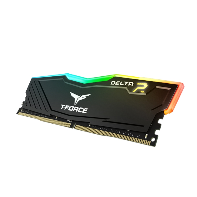 MEMORIA RAM TEAMGROUP T FORCE DELTA RGB 8GB DDR4 3600 MHZ PC4 256001.35 V DIMM NEGRO, TF3D48G3600HC18J01, /MAX. 1 X CLIENTE - Image 2