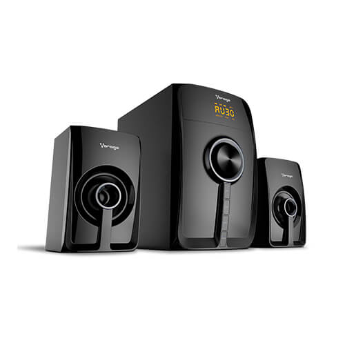 Home Theater Vorago SPB-300 2.1 Canales Bluetooth, USB, SD, 3.5mm Negro