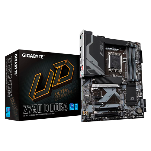 Tarjeta Madre Gigabyte Z790 D DDR4, LGA 1700, Intel, Z790, ATX, DDR4, Triple M.2, PCIe 5.0, USB 3.2 Gen2X2 Type-C 2.5GbE LAN, PCIe EZ-Latch, Multi-Key, Z790 D DDR4