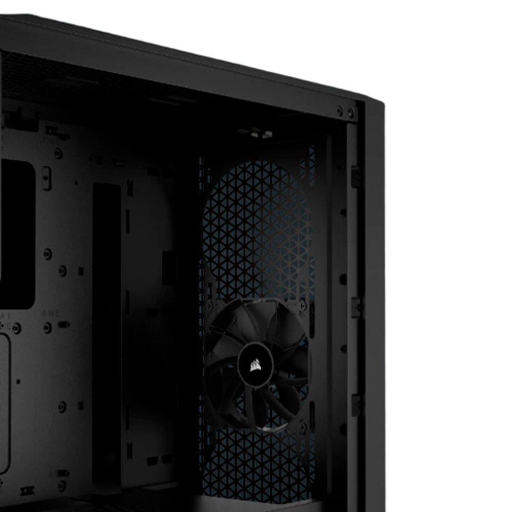 Gabinete Corsair 3000D Airflow, Midi-Tower, ATX, Cristal Templado, USB 3.0, Sin Fuente, 2 Ventiladores Instalados, Negro, CC-9011251-WW - Image 3