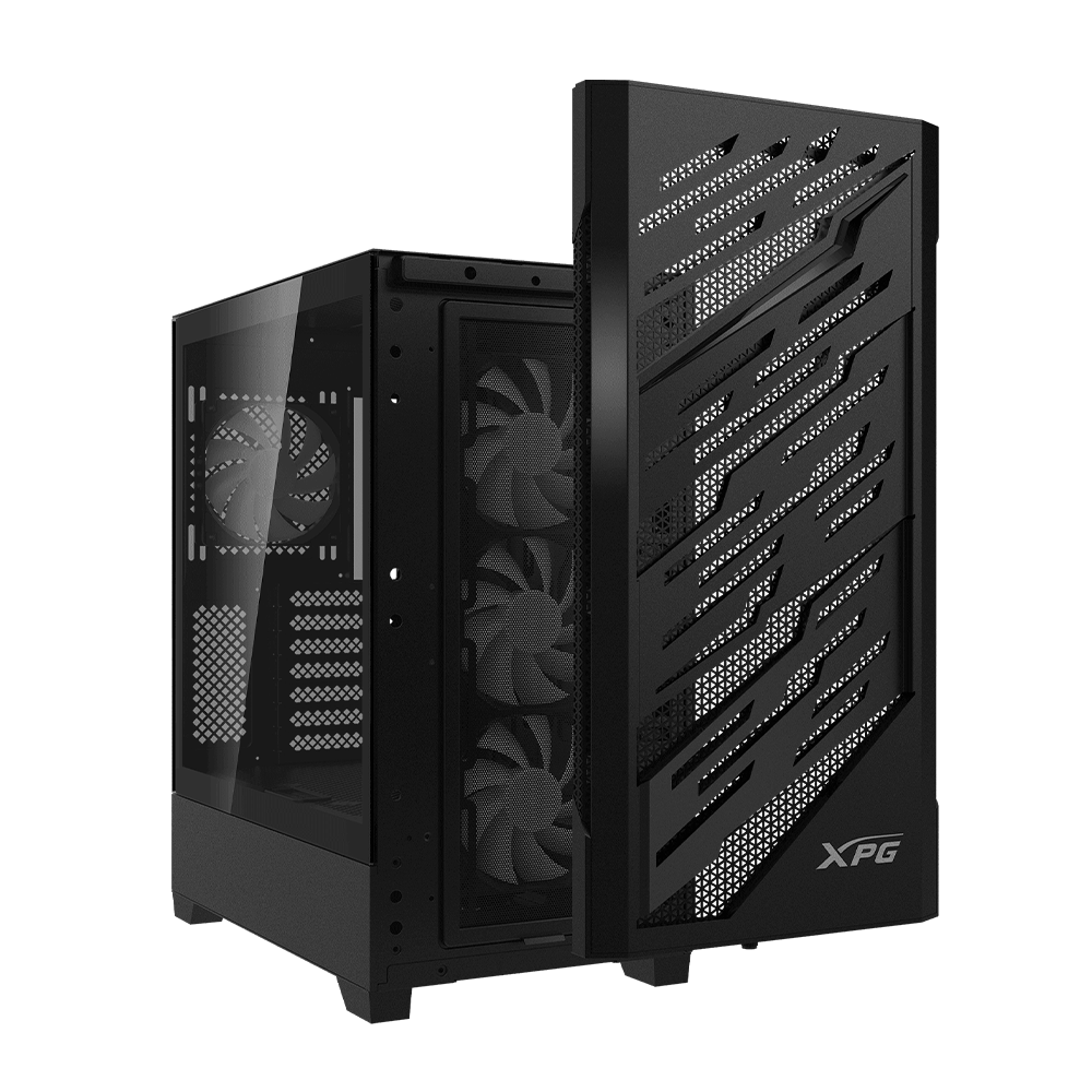 Gabinete XPG STARKER AIR BTF, Cristal Templado, ARGB LED, Back Connect Compatible, USB 3.2, 4 Ventiladores ARGB, Negro, STARKERAIRBTFMTA-BKCWW - Image 6
