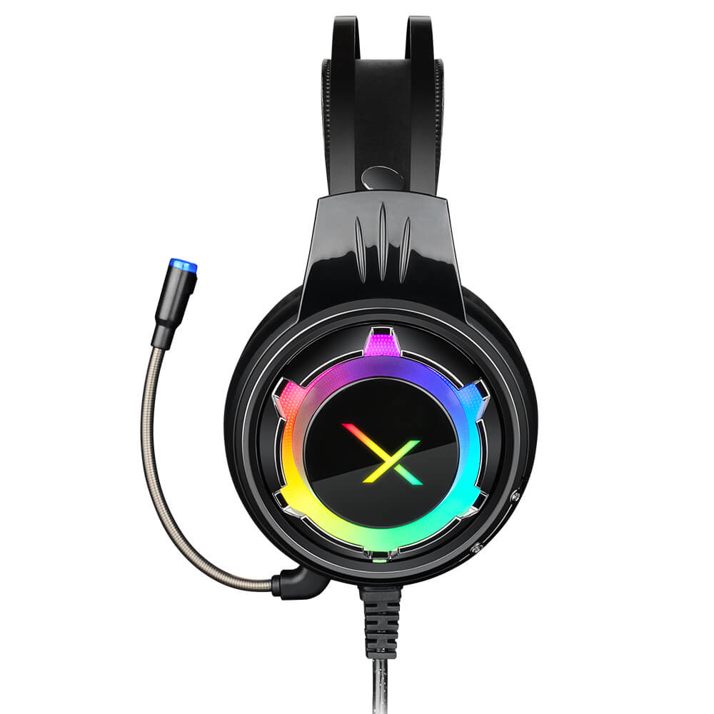 Diadema Gamer Xzeal XZ2010 RGB 7.1 Canales, USB, XZHD201B - Image 4