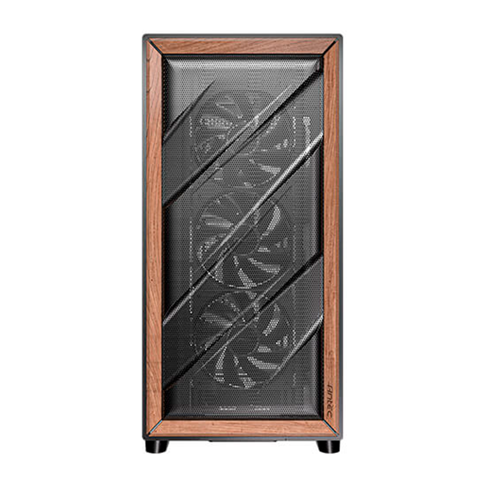 Gabinete Antec FLUX SE, Midi-Tower, ATX/E-ATX/ITX/Micro-ATX, 5 Ventiladores Incluidos, USB 2.0/3.0, Sin Fuente, Negro, FLUX SE/ NAVIDAD - Image 2