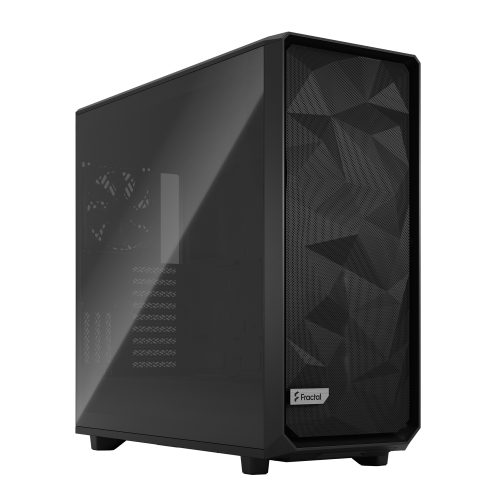 Gabinete Fractal Design Meshify 2 XL Light, Ventana de cristal templado claro, ATX, E-ATX, FD-C-MES2X-02, USB 3.1 /
