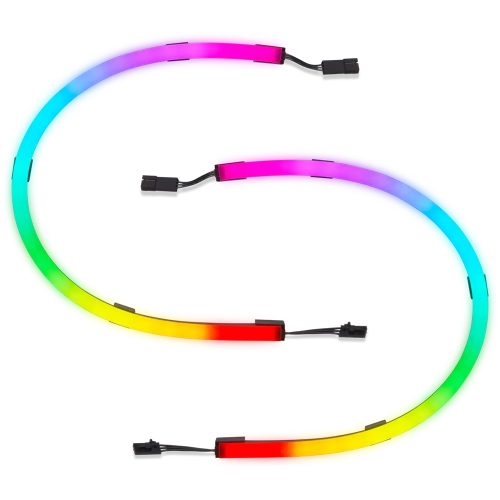 Tiras Led Corsair iCUE LS100, Kit de Expansión de Tira de Iluminación Inteligente LED, 250mm, CD-9010001-WW/SS