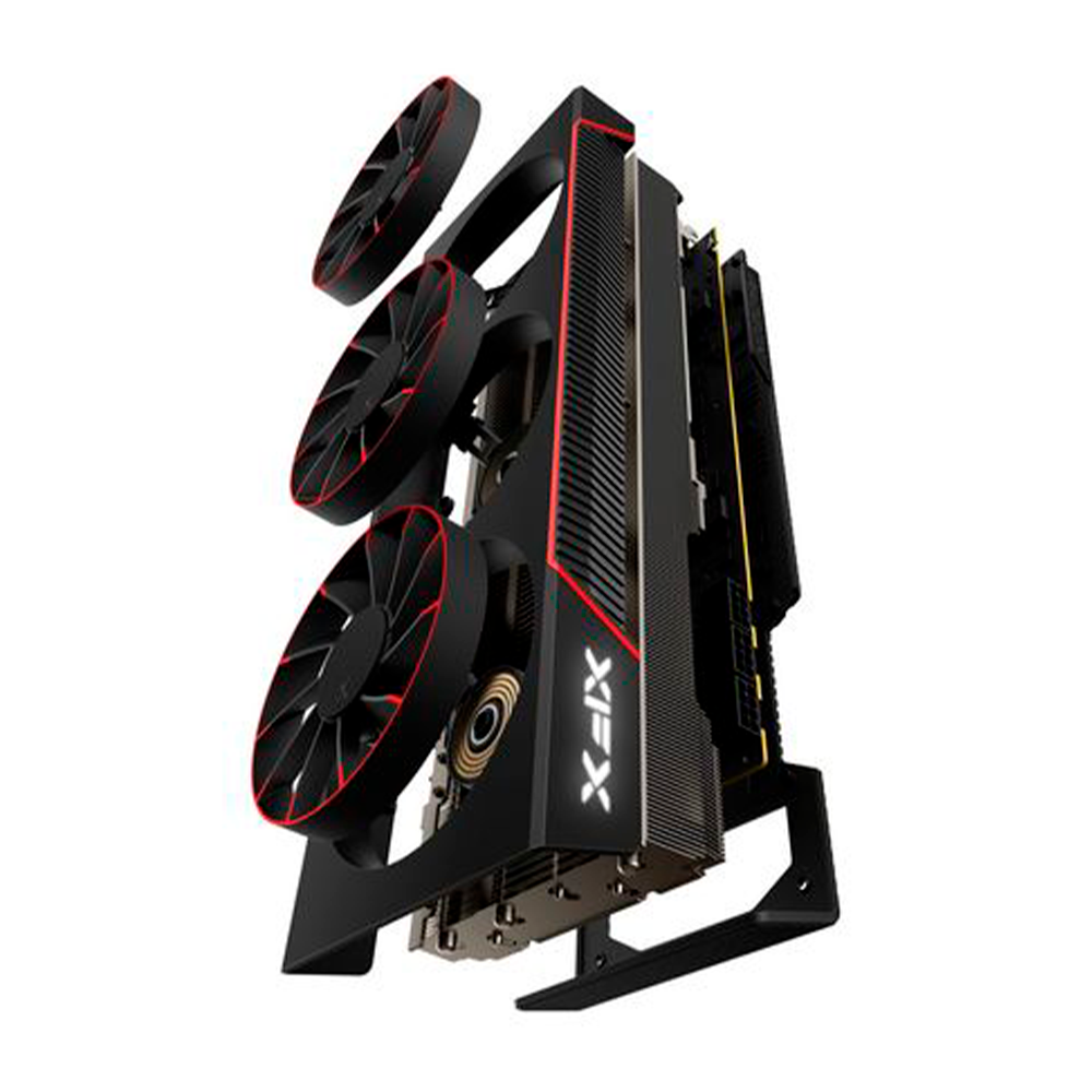 Tarjeta de Video XFX RX 7800 XT Qicksilver, AMD Radeon, Tarjeta Gráfica Magnética Para Juegos Air, 16 GB GDDR6, RDNA3, RX-78TMAIRF9 - Image 4