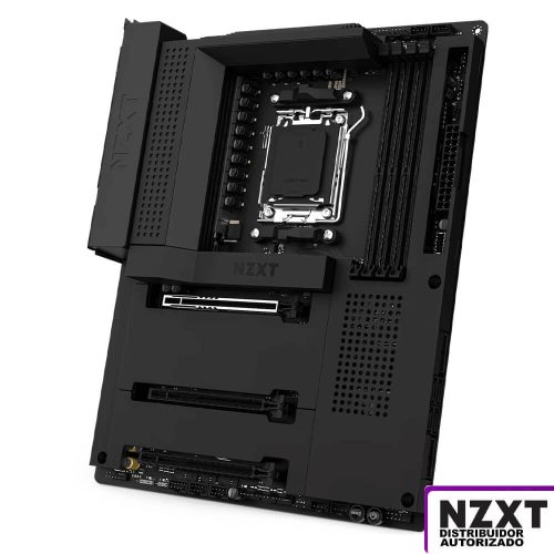 TARJETA MADRE NZXT N7 B650E, Negro, AM5, AMD B650E, Placa Base ATX, DDR5, USB 3.2, HDMI, N7-B65XT-B1 /